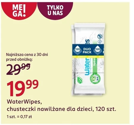 Chusteczki nawilżane WaterWipes