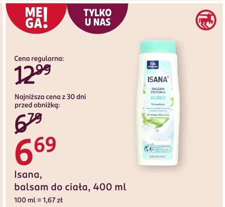 Balsam do ciała Isana
