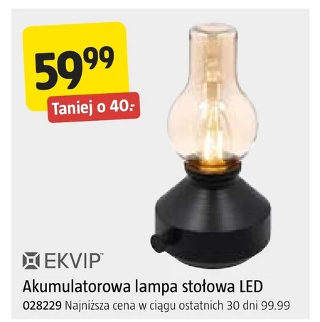 Lampa akumulatorowa Ekvip