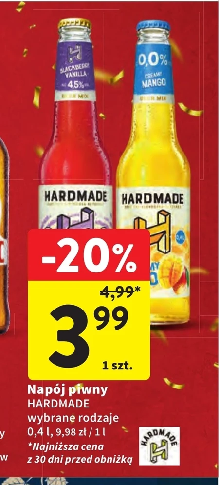 Napój piwny Hardmade