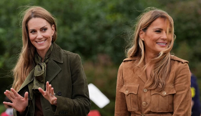 Księżna Kate i Melania Trump