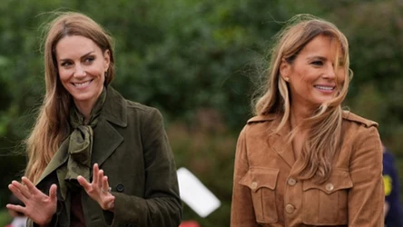 Księżna Kate i Melania Trump