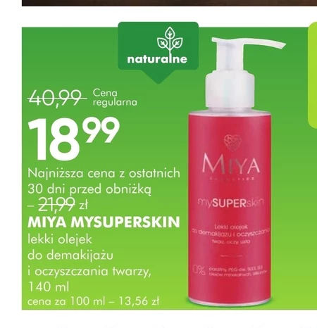 Olejek do twarzy MIYA