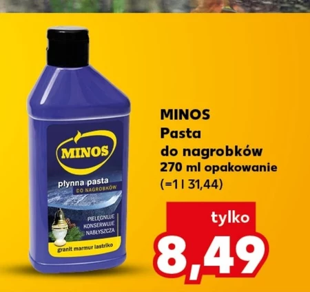 Pasta do nagrobków Minos