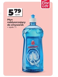 Płyn nabłyszczający do zmywarek Fine life