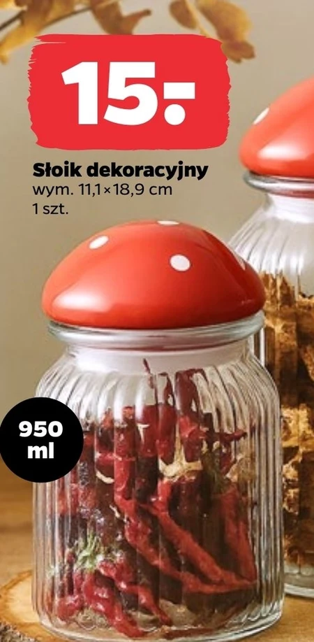 Słoik dekoracyjny
