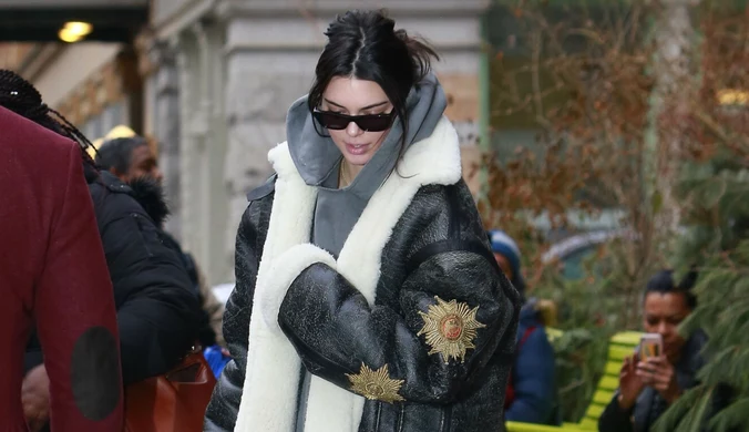 Kendall Jenner jest fanką kurtek pilotek 