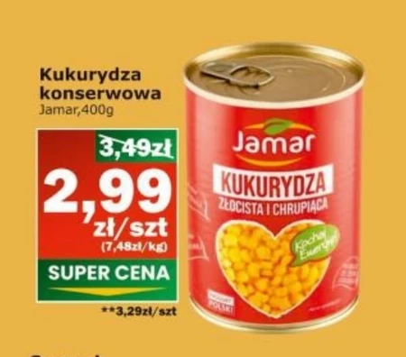 Kukurydza konserwowa Jamar