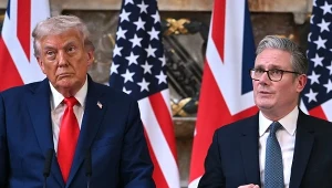 Donald Trump i Keir Starmer