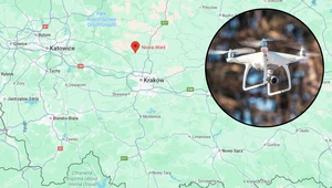 Dron spadł na teren oczyszczalni ścieków w Małopolsce (zdj. ilustracyjne)