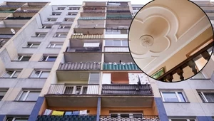 Kto żył w PRL ten pamięta. Tanią ozdobę umieszczano na suficie