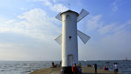 Stawa Młyny w Świnoujściu przyciąga turystów jak magnes 