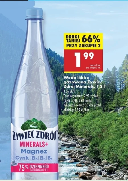 Woda mineralna Żywiec zdrój