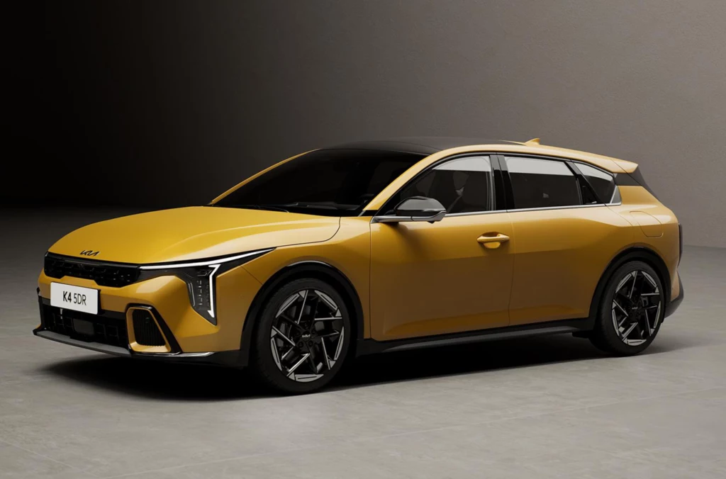Kia K4 to spalinowy elektrycznego modelu EV4