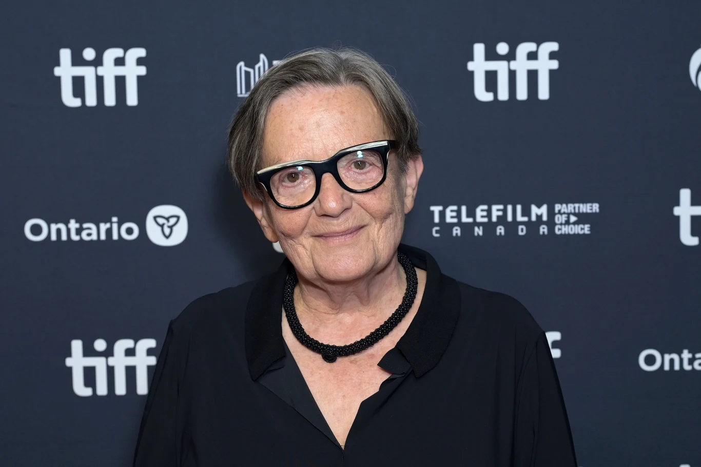 Agnieszka Holland na premierze filmu "Franz Kafka" podczas festiwalu filmowego w Toronto