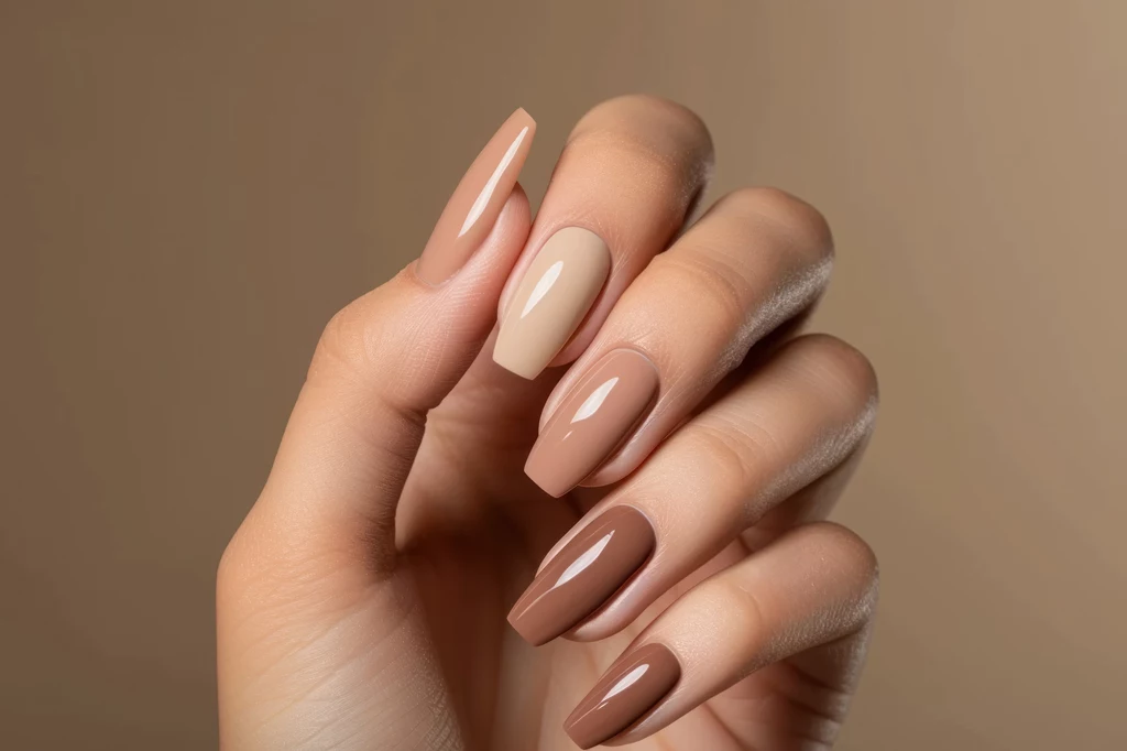 Najmodniejszy manicure sezonu. Mocha Mousse w roli głównej