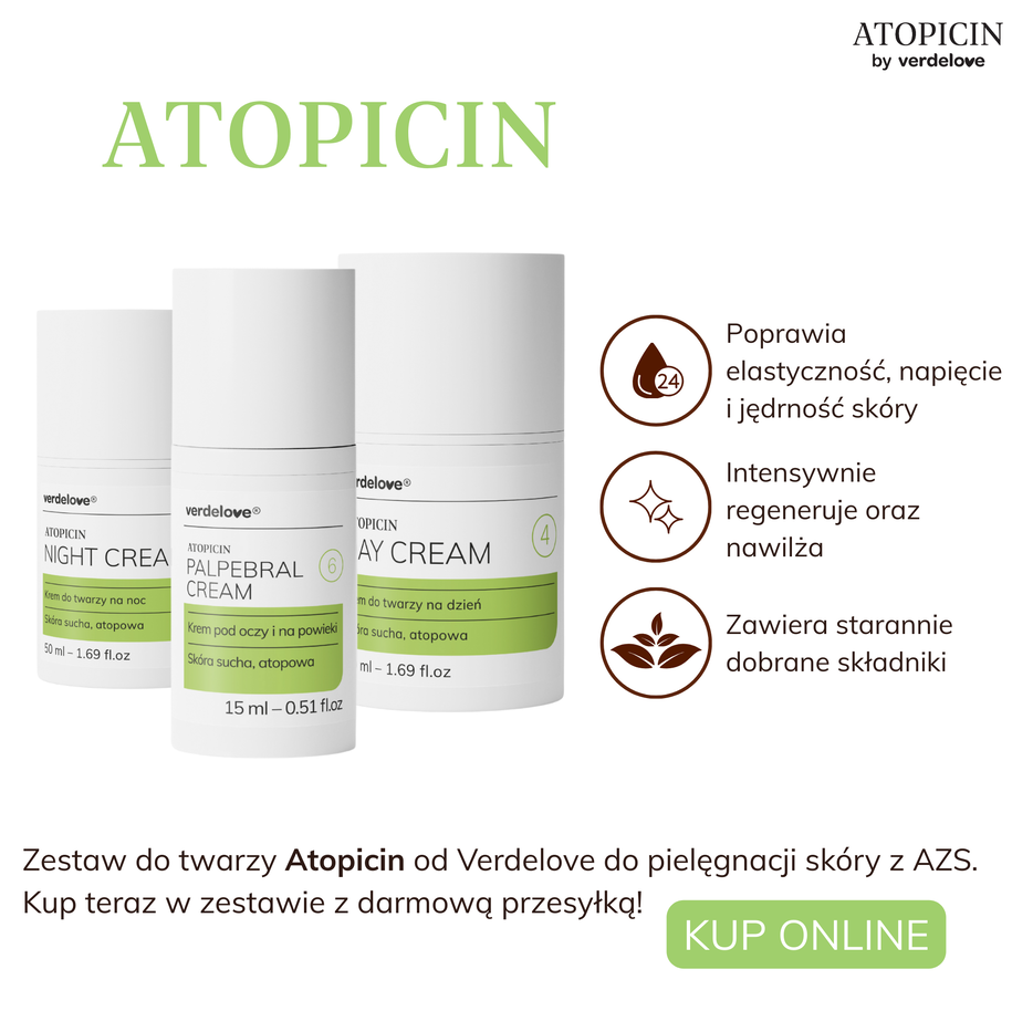 Zestaw do twarzy Atopicin na azs