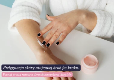 Pielęgnacja skóry z atopowym zapaleniem