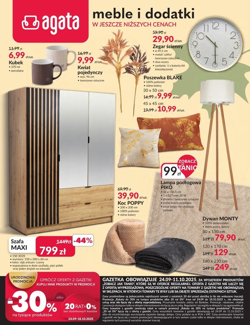 Gazetka promocyjna Agata  - wygasła 25 dni temu
