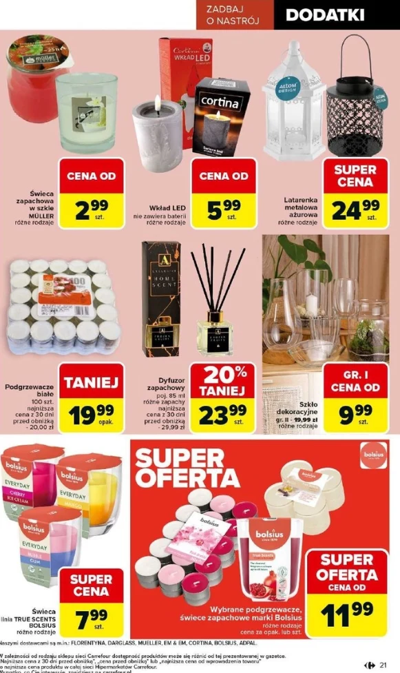Jesienny nastrój w Twoim domu: świece, lampiony i zapachy z Carrefour