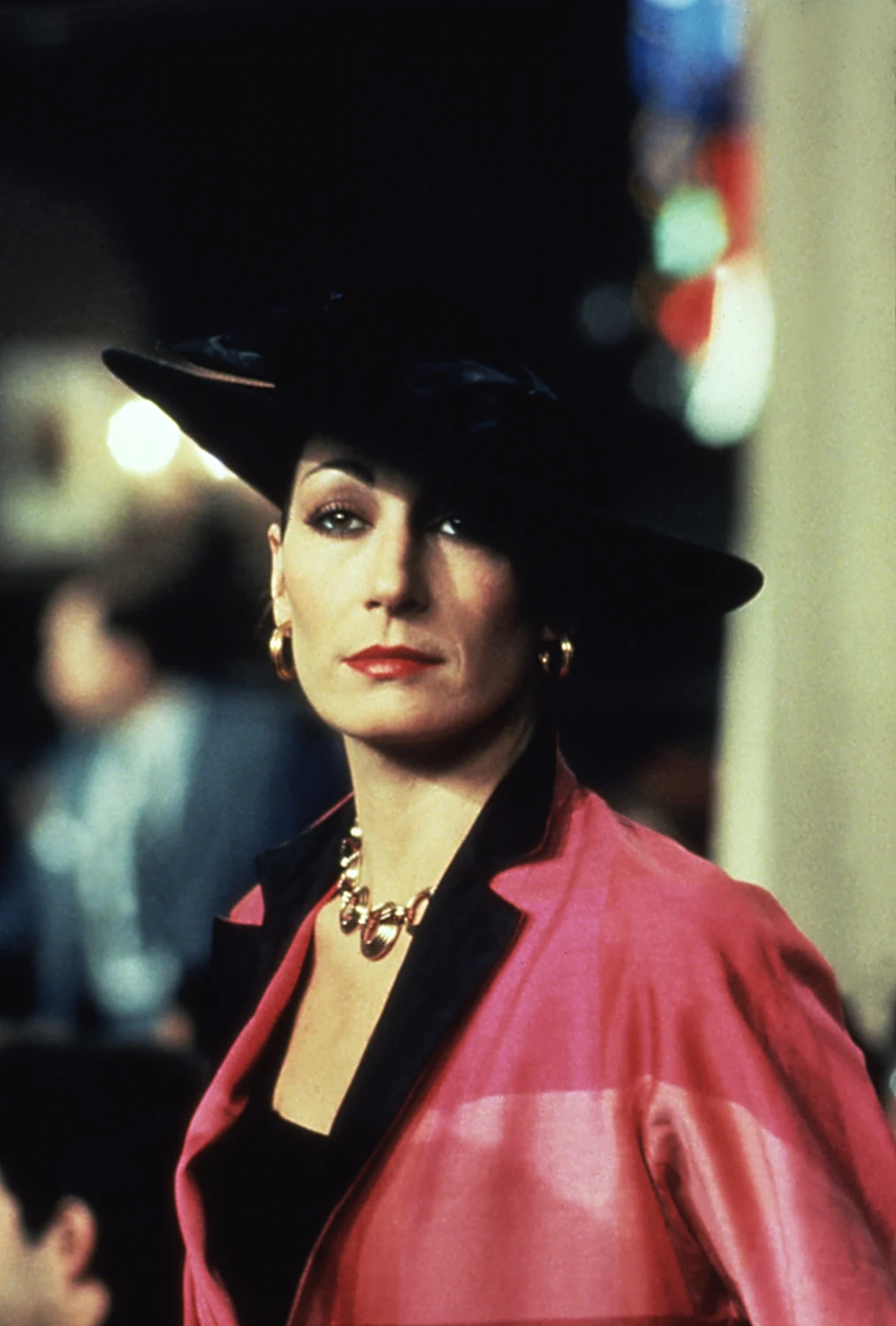 Anjelica Huston na planie „Honoru Prizzich”