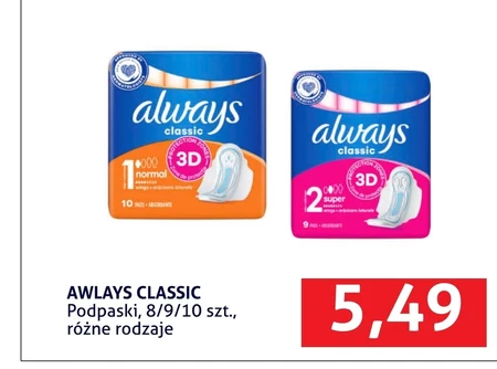 Podpaski Always