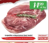 Łopatka bez kości Data
