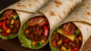 Wrap z antrykotowym chilli con carne, czyli Tex-Mex w interpretacji Mateusza Gesslera
