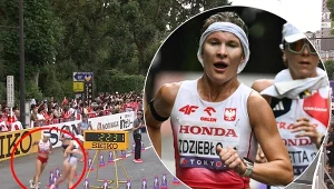 Katarzyna Zdziebło nie załapała się do ścisłej czołówki na samym początku chodu. A później tylko poprawiała swoją pozycję