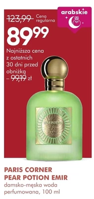 Woda perfumowana Paris corner