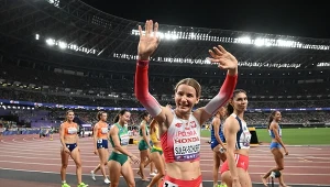 Adrianna Sułek-Schubert po biegu na 800 metrów