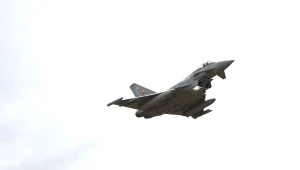 Misja NATO. Brytyjskie myśliwce Typhoon po raz pierwszy patrolowały polską przestrzeń powietrzną