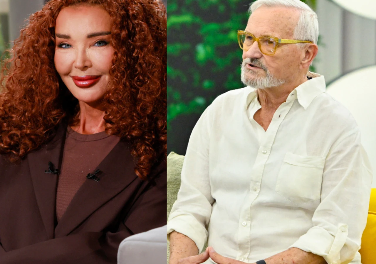 Ewa Minge z ojcem Ewa Minge z ojcem