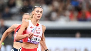 Natalia Bukowiecka w finale sztafety