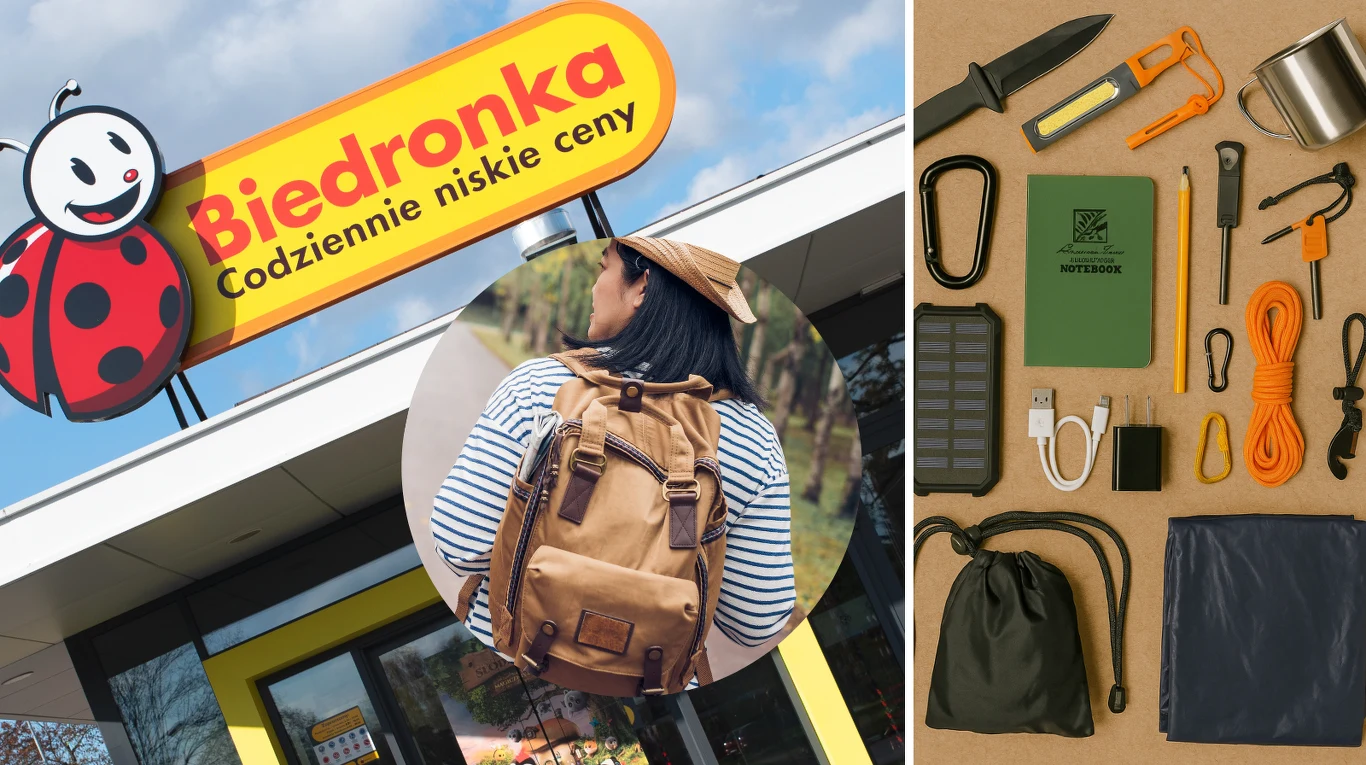 Megaoferta w Biedronce: plecak pełen sprzętu dla tych, którzy lubią być przygotowani Megaoferta w Biedronce: plecak pełen sprzętu dla tych, którzy lubią być przygotowani