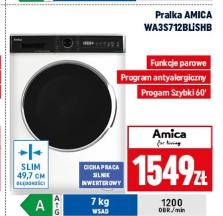 Пральна машина Amica
