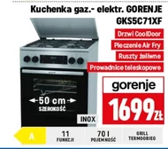 Газоелектрична плита Gorenje