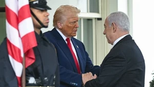 Prezydent Stanów Zjednoczonych Donald Trump i premier Izraela Binjamin Netanjahu