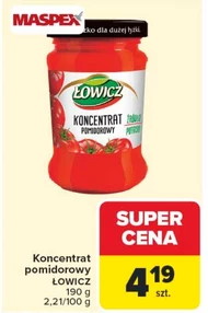 Koncentrat pomidorowy Łowicz