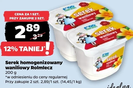 Serek homogenizowany Rolmlecz