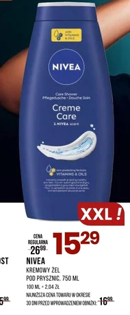 Żel pod prysznic Nivea