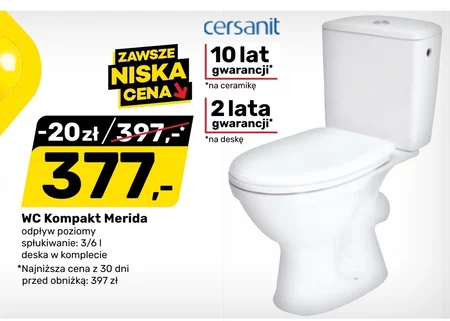 Компактний туалет Cersanit