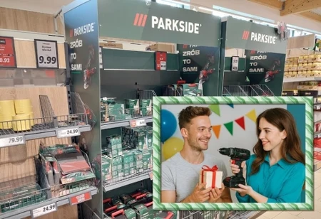 dzień - chłopaka - wiertarko-wkretarka Parkside jako prezent