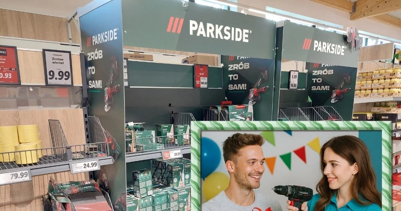 Wiertarko-wkrętarka Parkside z Lidla - idealny upominek na Dzień Chłopaka