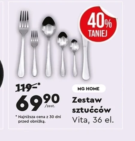 Zestaw sztućców MG Home