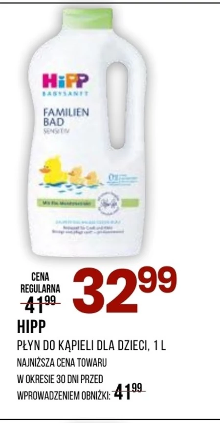 Płyn do kąpieli Hipp
