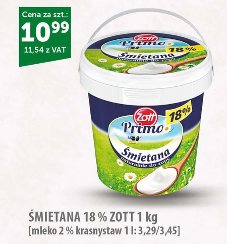 Śmietana Zott