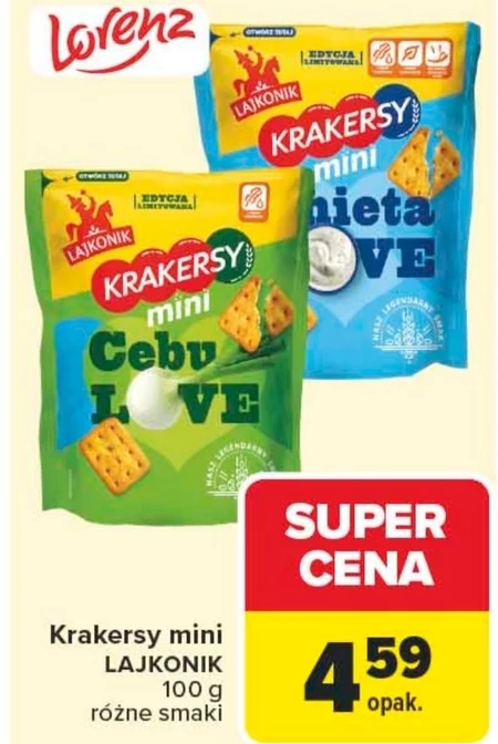 Крекери Carrefour