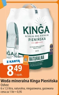 Woda mineralna Kinga Pienińska