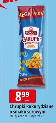Кукурудзяні чіпси Tokapi